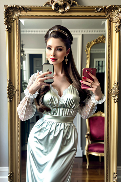 mirror selfie girl images