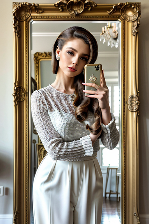 aesthetic mirror selfie girl quotes